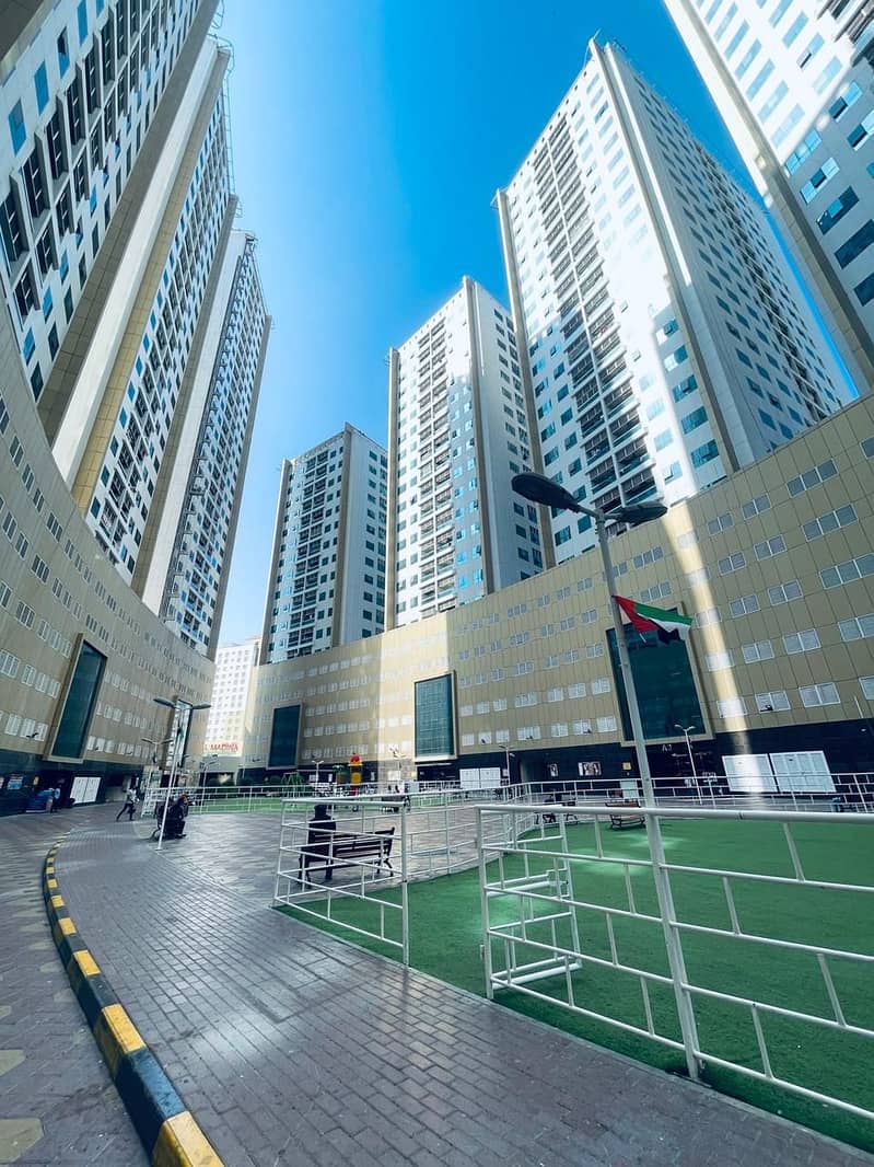 STUDIO FOR SALE IN AJMAN PEARL TOWER WITH PARKING