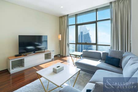 شقة 1 غرفة نوم للايجار في مركز دبي المالي العالمي، دبي - Living Area
