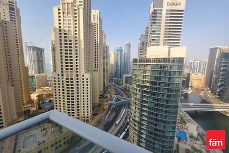2 Bedroom Flat for Rent in Dubai Marina, Dubai - Marina View | Furnished | Mid-High Floor