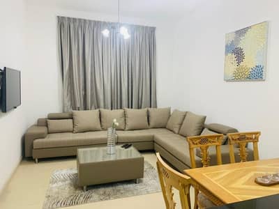 1 Bedroom Apartment for Sale in Al Nuaimiya, Ajman - Open View Apartment for sale one bhk with parking in city tower 6 years plan montly installment 3356 downpayment 140,000