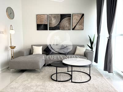 1 Спальня Апартаменты в аренду в Дамак Хиллс, Дубай - Living Room - B1. jpg