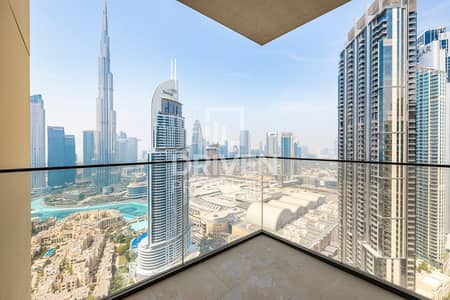 3 Bedroom Apartment for Rent in Downtown Dubai, Dubai - Brand New | High Floor w/ Fountain Views