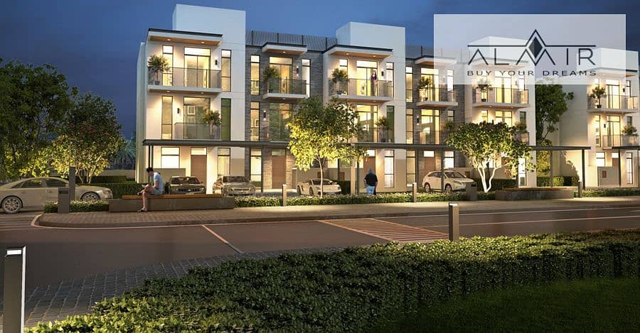 A Spacious Townhouse with 4 Bedrooms at Sobha Hartland