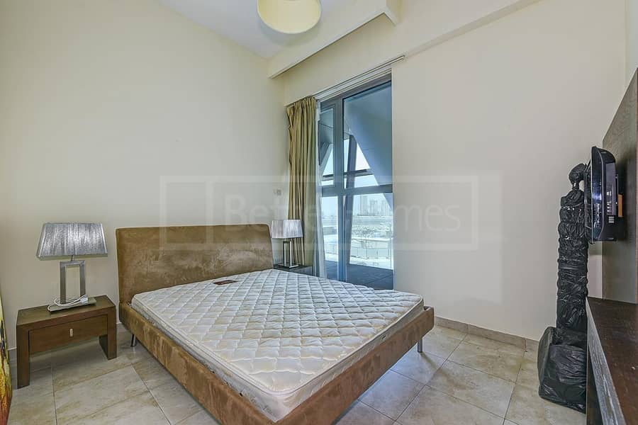 Furnished unit with balcony in The Diamond DSC