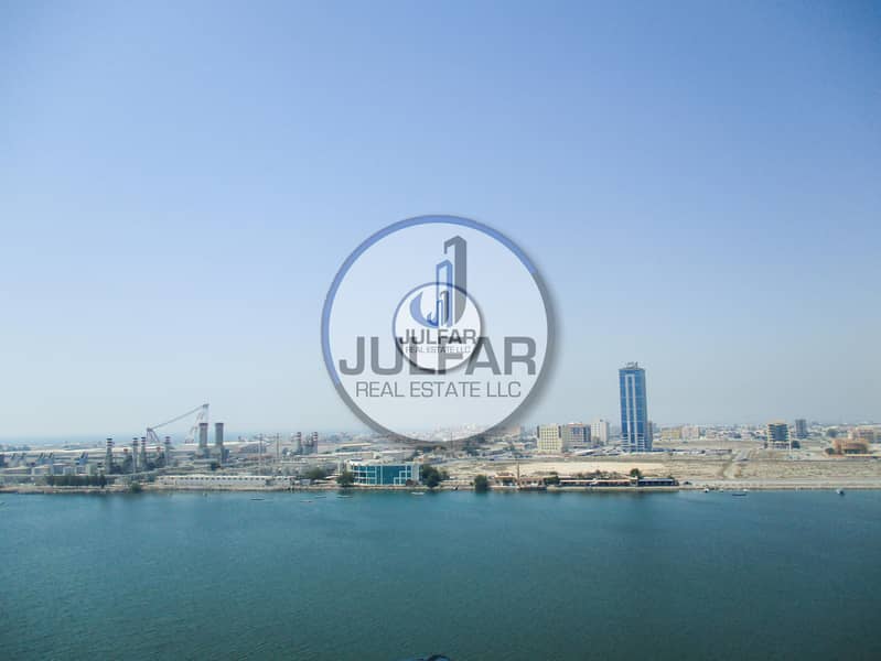 23 Spacious 1BHK |Sea View |Julphar Towers| For Rent