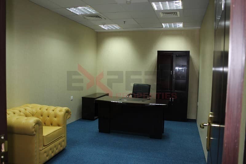 Full office furnished and serviced office with 1 year Ijari