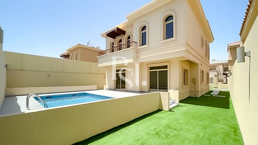 4 Bedroom Villa for Sale in Khalifa City, Abu Dhabi - Prestigious 4+M with Private Garden+ Pool