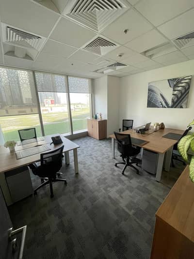 Office for Rent in Downtown Dubai, Dubai - Regus Downtown - Private office for 5 ( External). jpeg