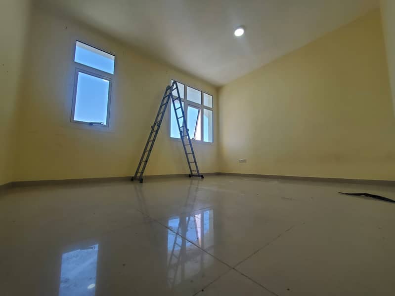 BRAND NEW  SPECIOUS STUDIO WITH SAPRATE KITCHEN AND SPECIOUS CONDITION BATHROOM PRIME LOCATION NEAR MAZYED MALL IN MBZ