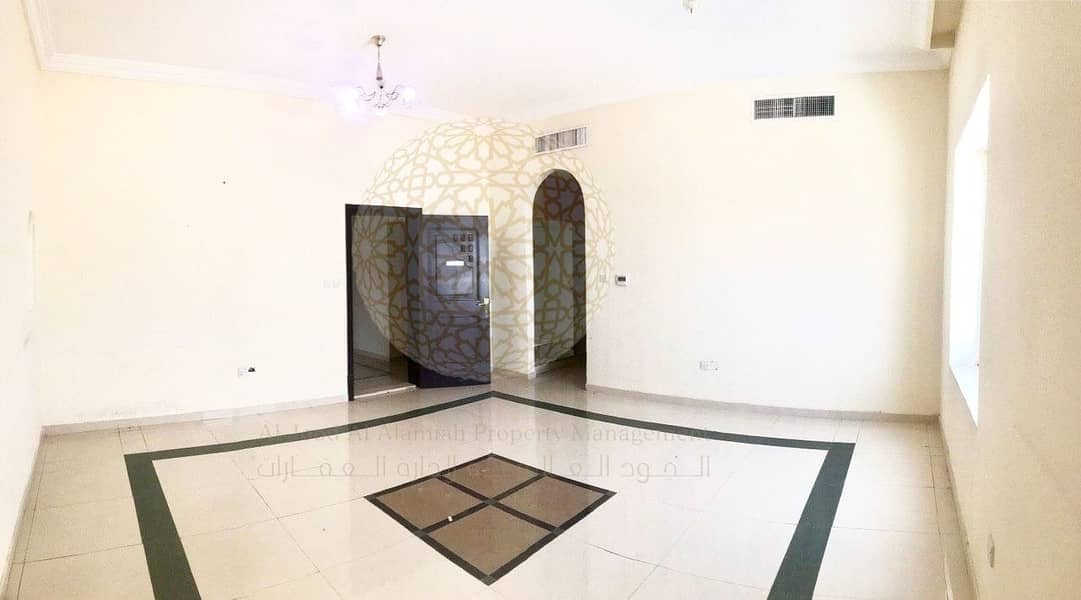 6 STUNNING 6 BED ROOM SEMI INDEPENDENT VILLA WITH ECO NATURE BEAUTY FOR RENT IN KHALIFA CITY A