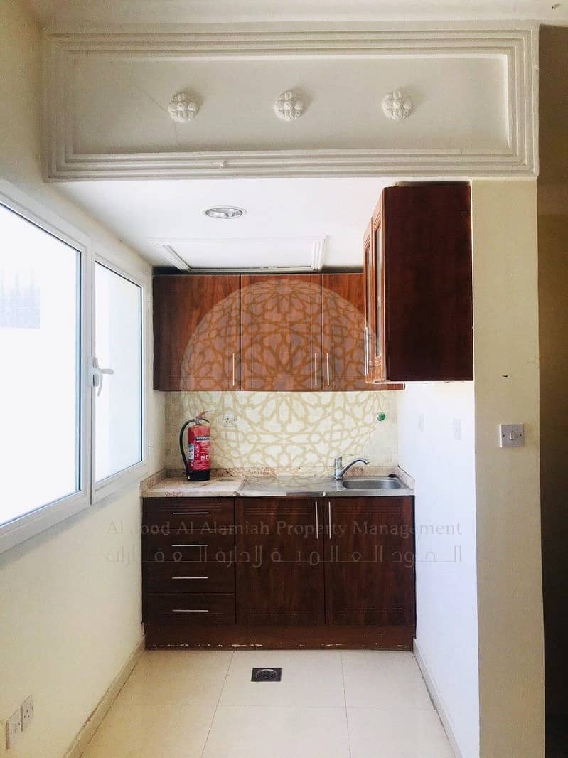 21 STUNNING 6 BED ROOM SEMI INDEPENDENT VILLA WITH ECO NATURE BEAUTY FOR RENT IN KHALIFA CITY A