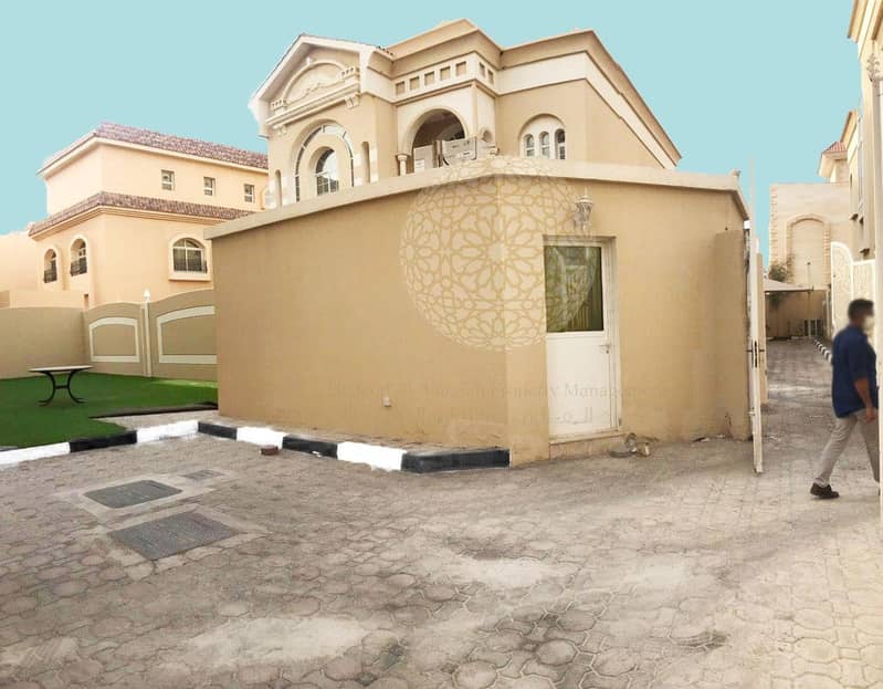 5 SURPRISING 5 BEDROOM COMPOUND VILLA WITH DRIVER ROOM AND MAID ROOM FOR RENT IN AL MAQTAA