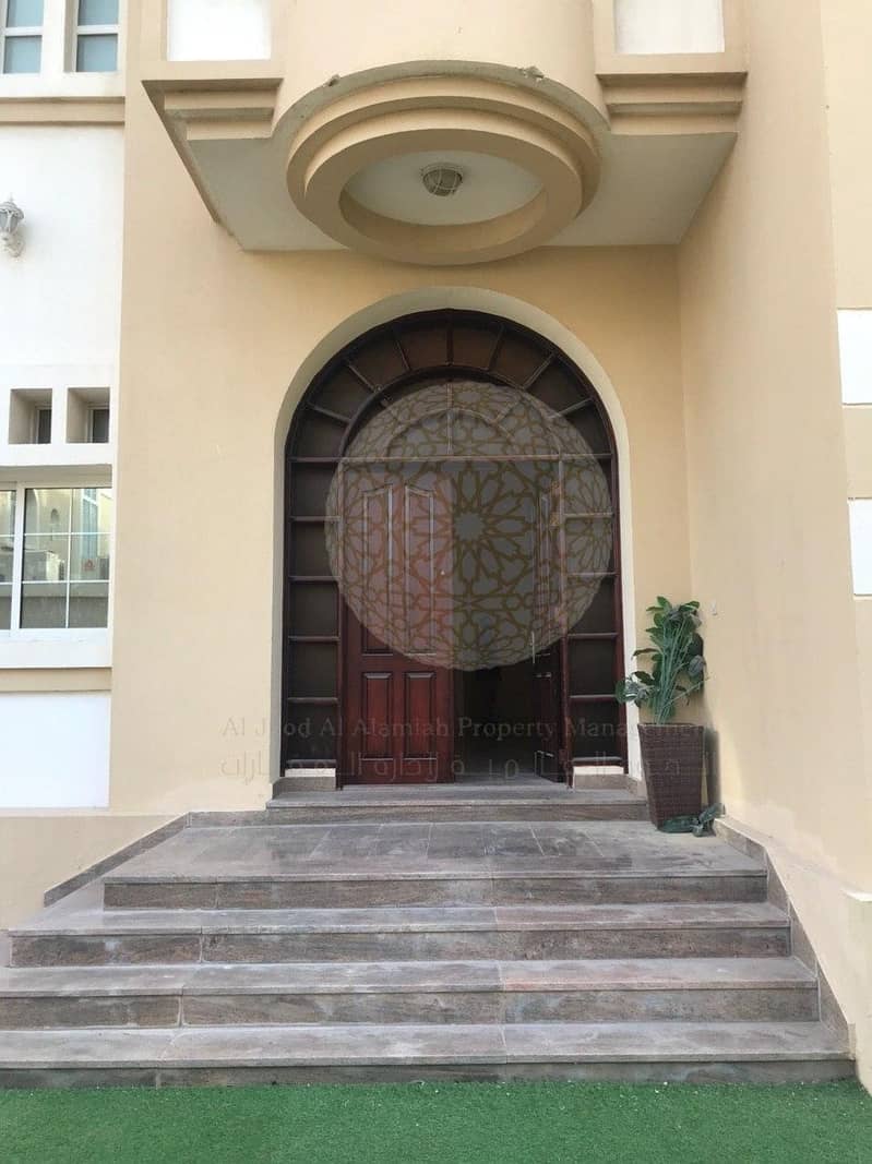 7 SURPRISING 5 BEDROOM COMPOUND VILLA WITH DRIVER ROOM AND MAID ROOM FOR RENT IN AL MAQTAA