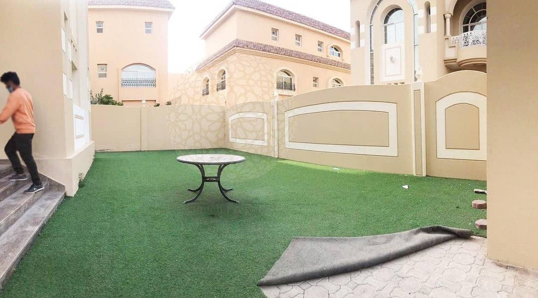 9 SURPRISING 5 BEDROOM COMPOUND VILLA WITH DRIVER ROOM AND MAID ROOM FOR RENT IN AL MAQTAA