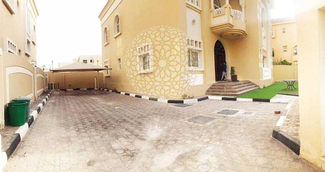 10 SURPRISING 5 BEDROOM COMPOUND VILLA WITH DRIVER ROOM AND MAID ROOM FOR RENT IN AL MAQTAA