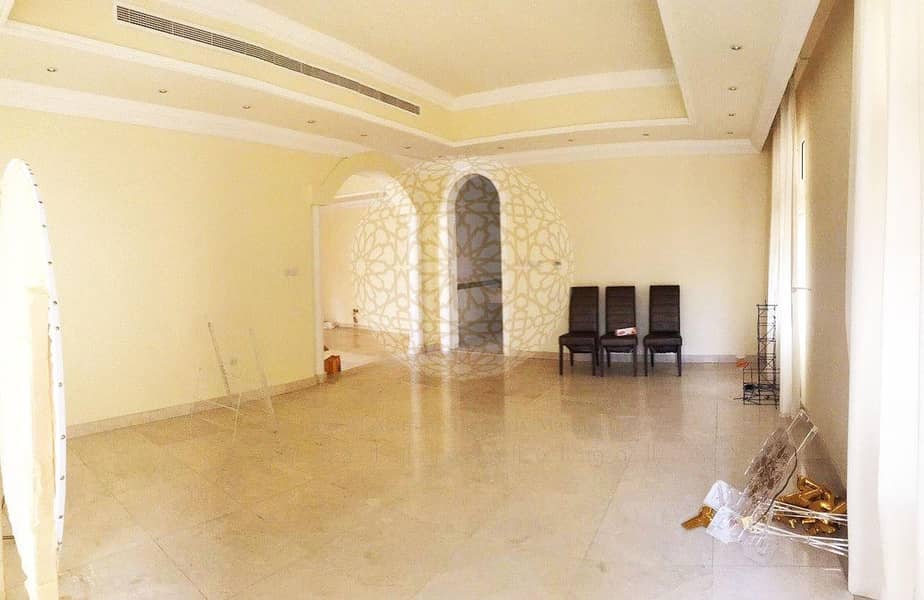 14 SURPRISING 5 BEDROOM COMPOUND VILLA WITH DRIVER ROOM AND MAID ROOM FOR RENT IN AL MAQTAA