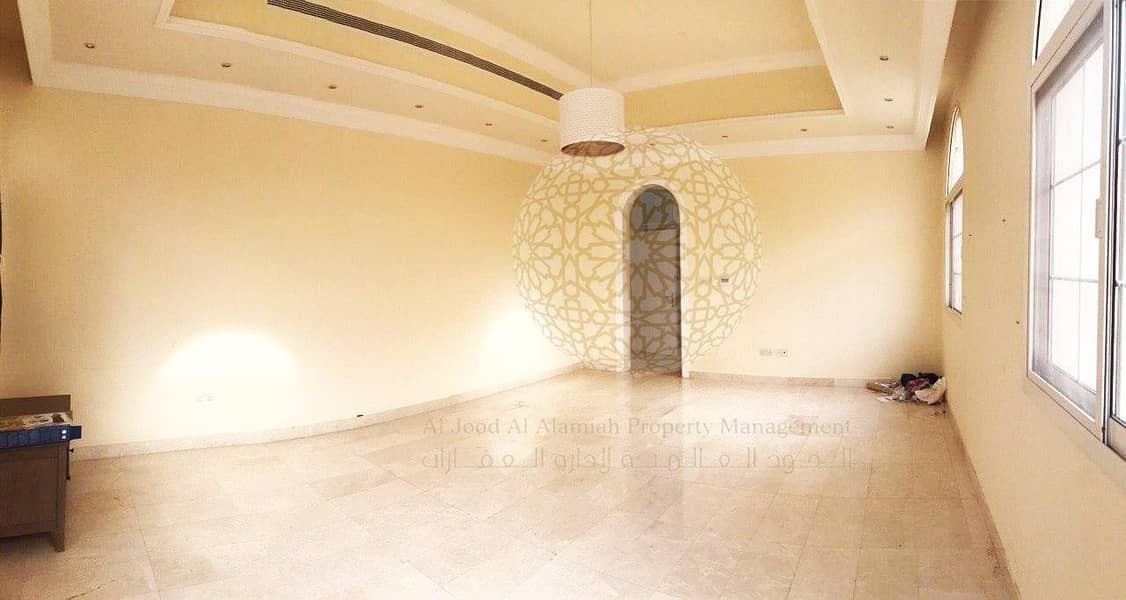 16 SURPRISING 5 BEDROOM COMPOUND VILLA WITH DRIVER ROOM AND MAID ROOM FOR RENT IN AL MAQTAA