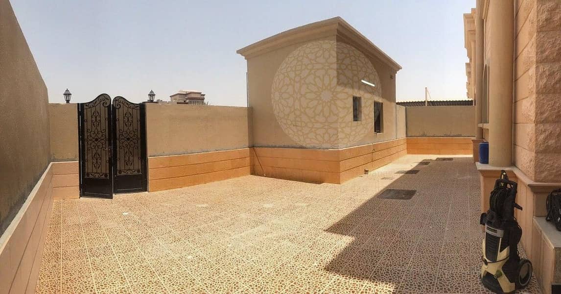 3 FABULOUS STONE FINISHING 5 BEDROOM INDEPENDENT VILLA FOR RENT WITH DRIVER ROOM IN KHALIFA CITY A
