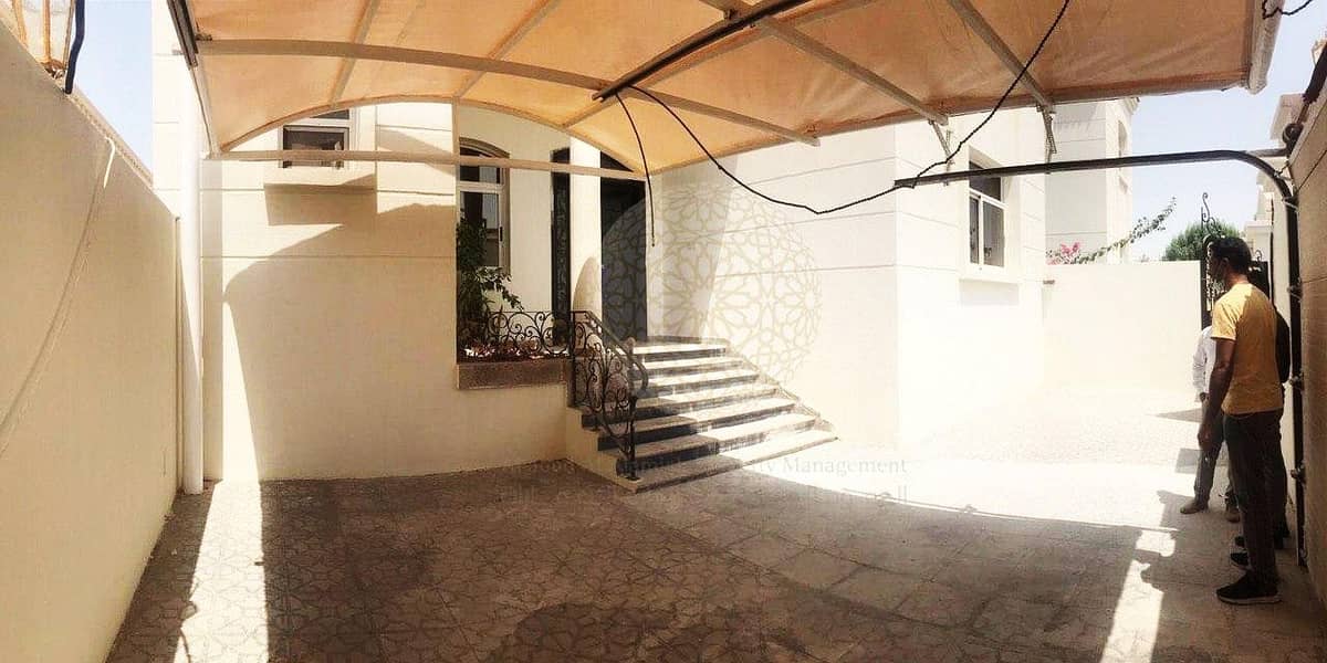 2 MARVELOUS 5 BEDROOM INDEPENDENT VILLA WITH MAID ROOM FOR RENT IN KHALIFA CITY A
