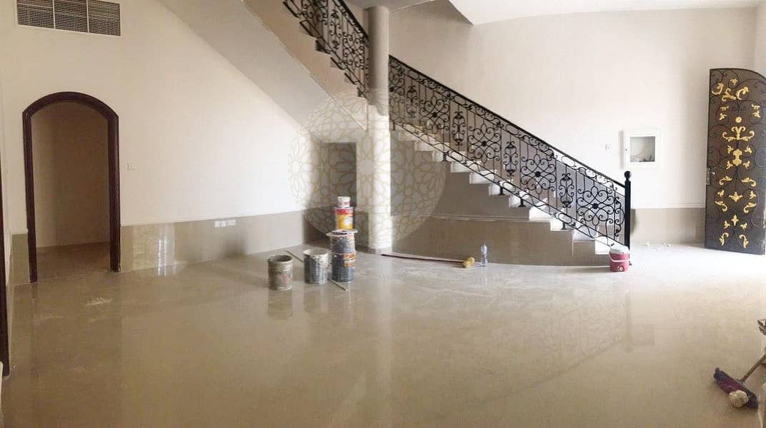 10 FABULOUS STONE FINISHING 5 BEDROOM INDEPENDENT VILLA FOR RENT WITH DRIVER ROOM IN KHALIFA CITY A