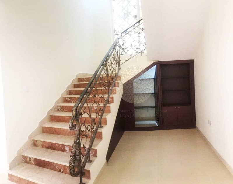 4 MARVELOUS 5 BEDROOM INDEPENDENT VILLA WITH MAID ROOM FOR RENT IN KHALIFA CITY A