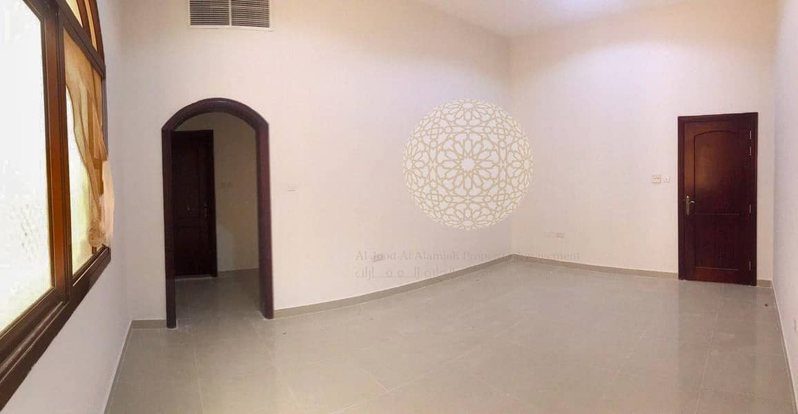 17 FABULOUS STONE FINISHING 5 BEDROOM INDEPENDENT VILLA FOR RENT WITH DRIVER ROOM IN KHALIFA CITY A