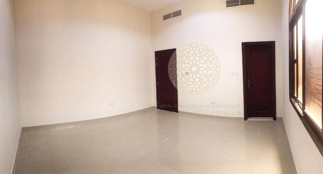 18 FABULOUS STONE FINISHING 5 BEDROOM INDEPENDENT VILLA FOR RENT WITH DRIVER ROOM IN KHALIFA CITY A