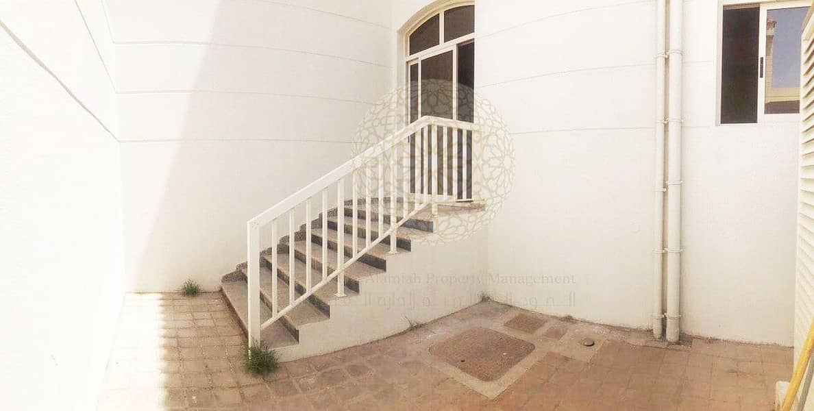 19 MARVELOUS 5 BEDROOM INDEPENDENT VILLA WITH MAID ROOM FOR RENT IN KHALIFA CITY A