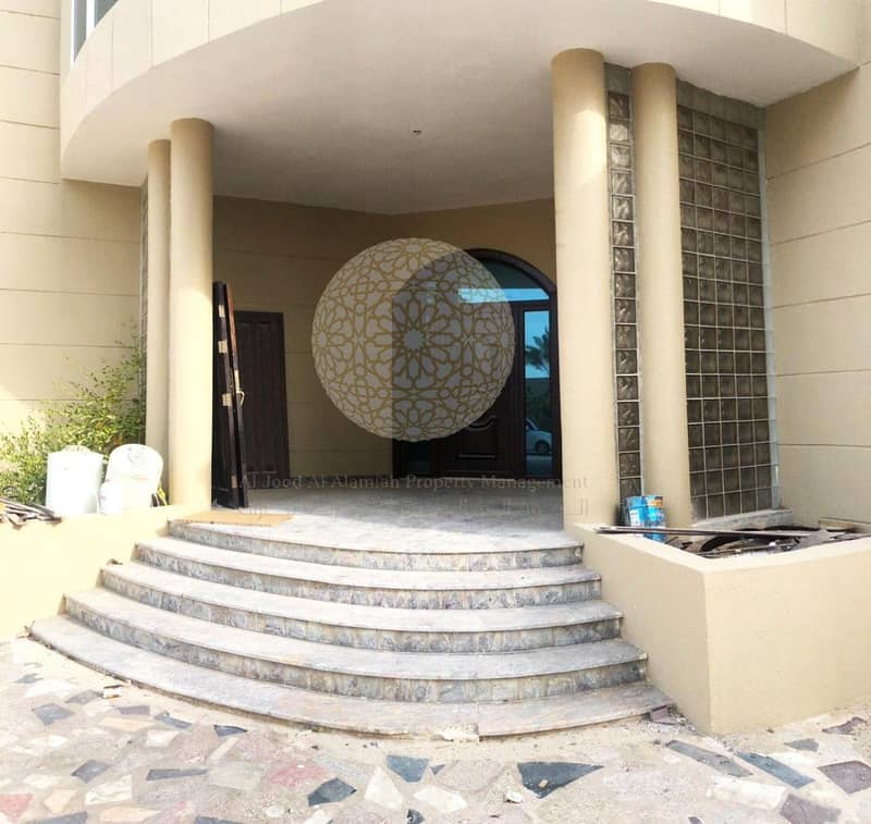 21 GORGEOUS 5 BEDROOM STAND ALONE VILLA IN A VERY BIG PLOT WITH SWIMMING POOL FOR RENT IN MOHAMMED BIN ZAYED