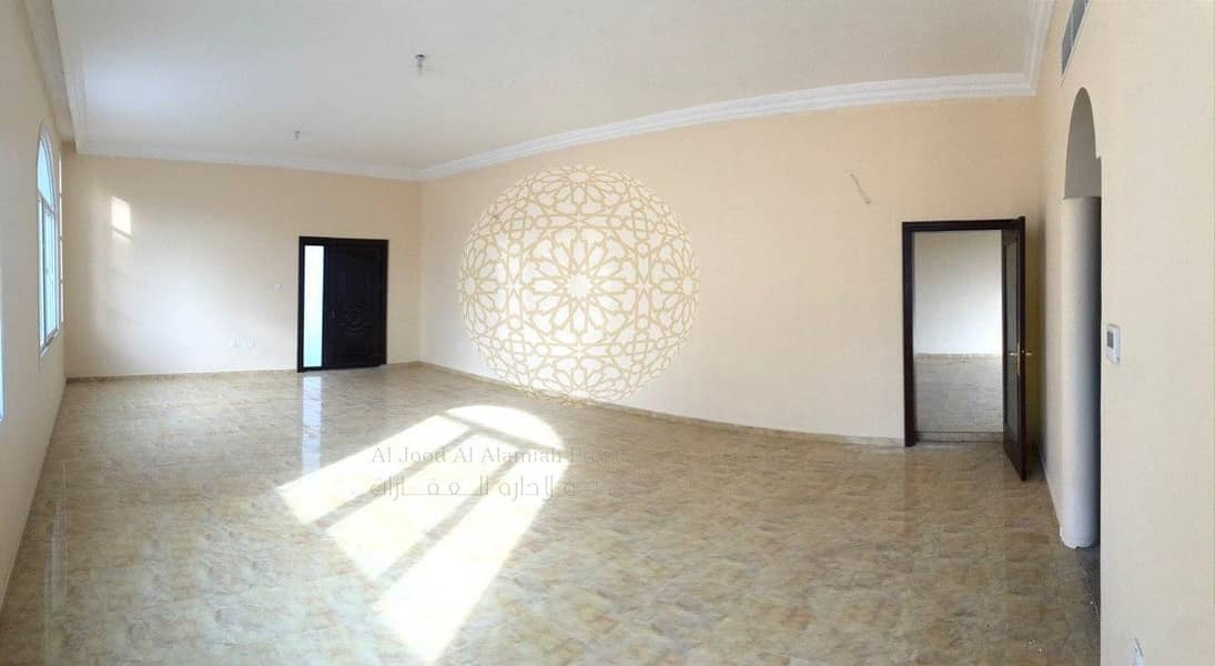 25 GORGEOUS 5 BEDROOM STAND ALONE VILLA IN A VERY BIG PLOT WITH SWIMMING POOL FOR RENT IN MOHAMMED BIN ZAYED