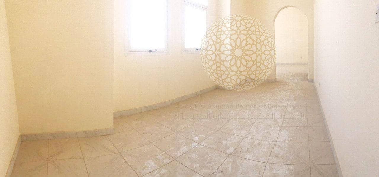 19 PERFECTLY MADE 5 BEDROOM COMPOUND VILLA WITH SWIMMING POOL AND MAID ROOM FOR RENT IN KHALIFA CITY A