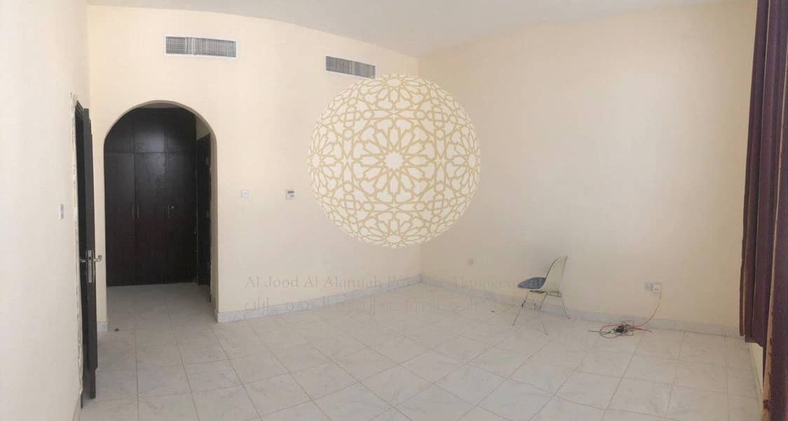 22 PERFECTLY MADE 5 BEDROOM COMPOUND VILLA WITH SWIMMING POOL AND MAID ROOM FOR RENT IN KHALIFA CITY A