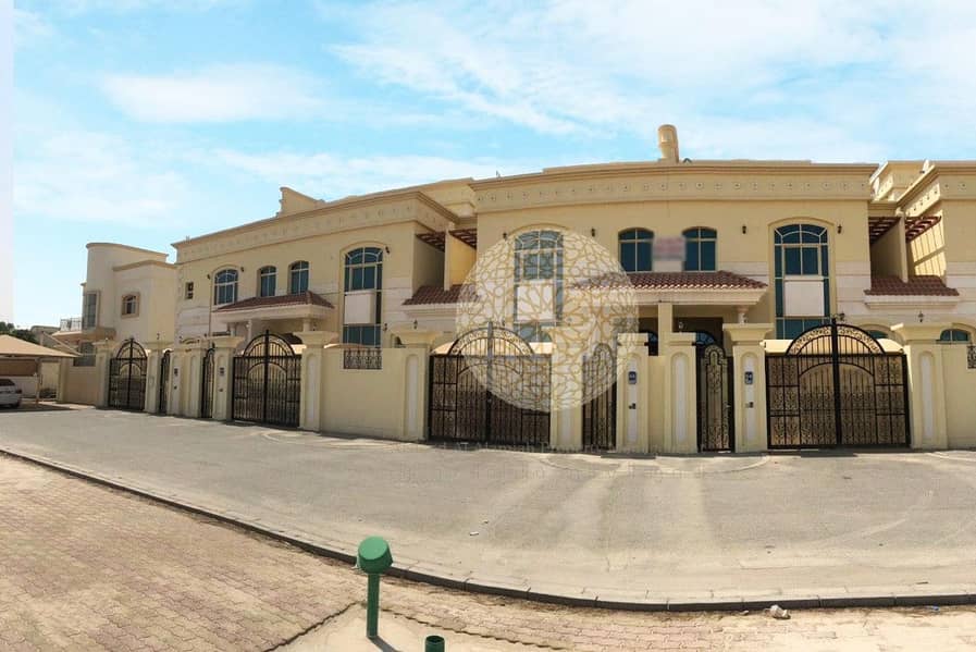 3 GORGEOUS 6 BEDROOM SEMI INDEPENDENT VILLA WITH MAID ROOM AND PARK VIEW FOR RENT IN KALIFA CITY A