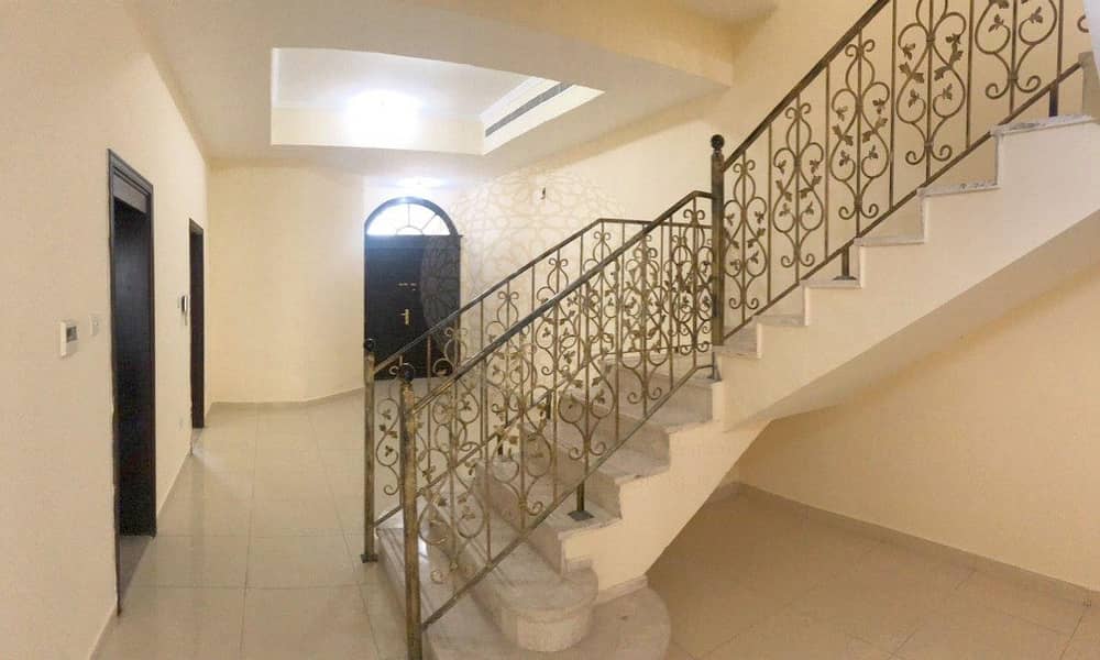 11 GORGEOUS 6 BEDROOM SEMI INDEPENDENT VILLA WITH MAID ROOM AND PARK VIEW FOR RENT IN KALIFA CITY A
