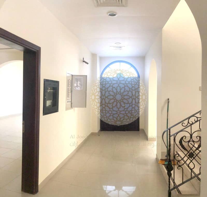 8 ULTRA-FINE 6 MASTER BEDROOM COMPOUND VILLA WITH MAID ROOM FOR RENT IN KHALIFA CITY A