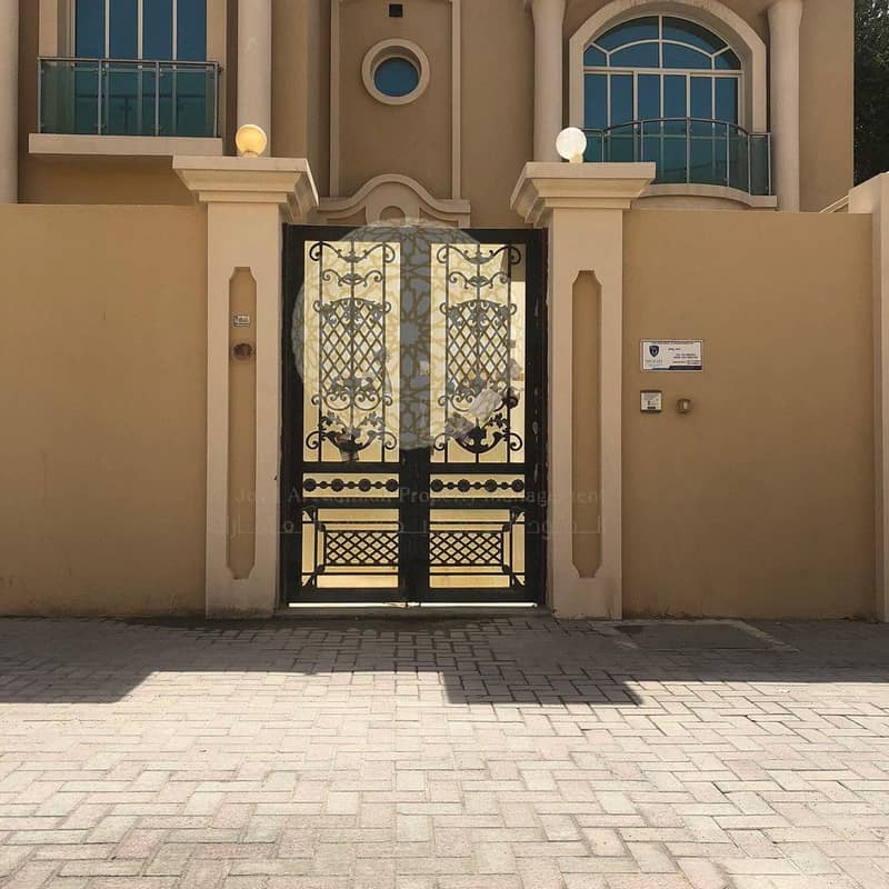 4 BEAUTIFUL 6 BEDROOM COMPOUND VILLA WITH MAID ROOM FOR RENT IN KHALIFA CITY A