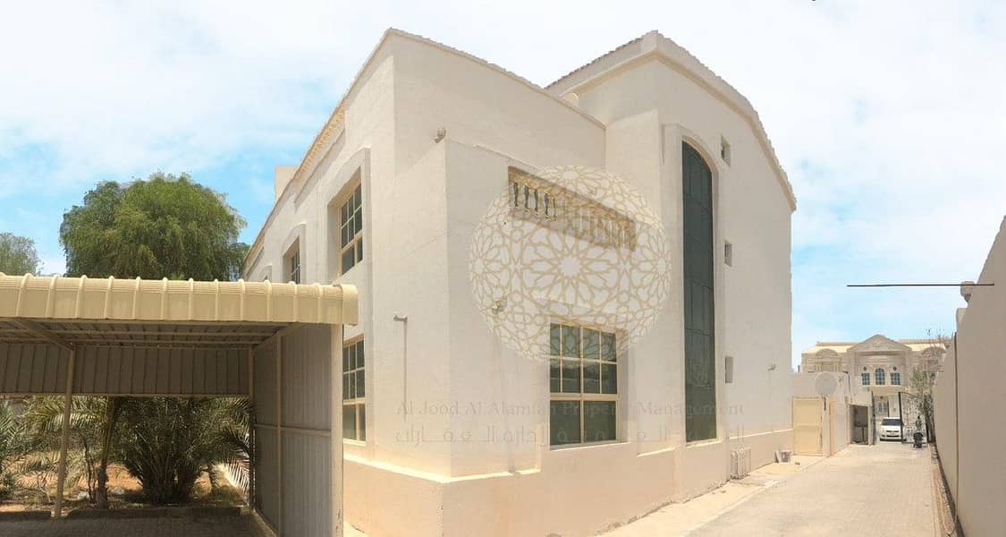 3 AMAZING 6 BEDROOM SEMI INDEPENDENT VILLA WITH MAID ROOM FOR RENT IN KHALIFA CITY A