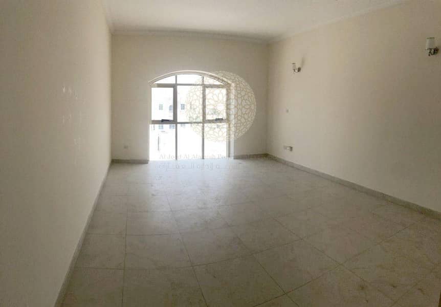 8 AMAZING 6 BEDROOM SEMI INDEPENDENT VILLA WITH MAID ROOM FOR RENT IN KHALIFA CITY A