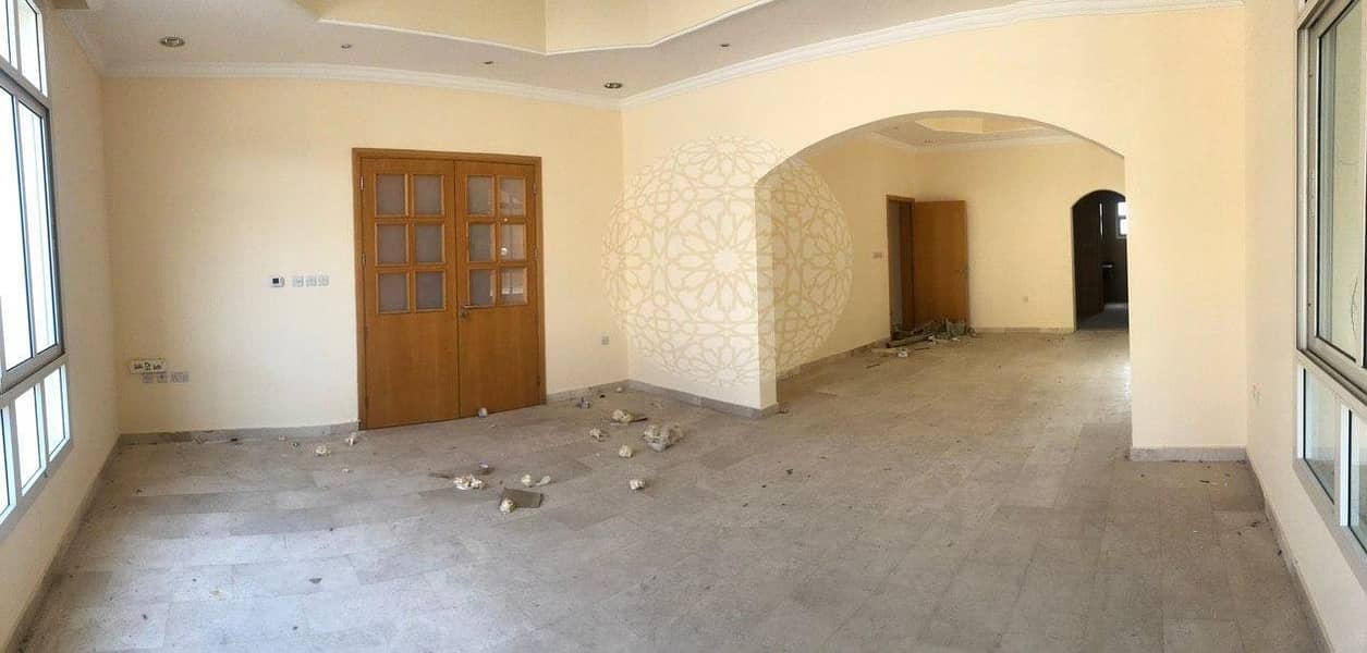 11 BEAUTIFUL 6 BEDROOM COMPOUND VILLA WITH MAID ROOM FOR RENT IN KHALIFA CITY A