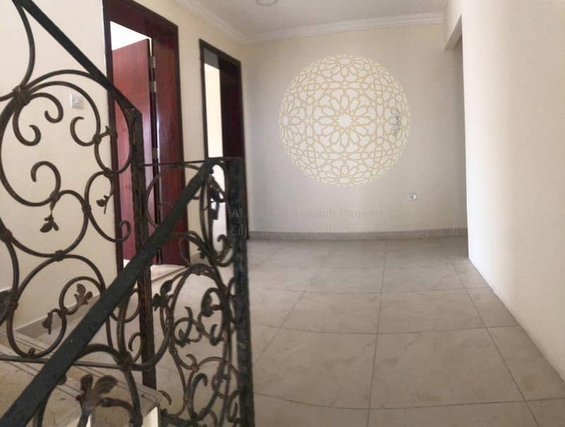 9 AMAZING 6 BEDROOM SEMI INDEPENDENT VILLA WITH MAID ROOM FOR RENT IN KHALIFA CITY A