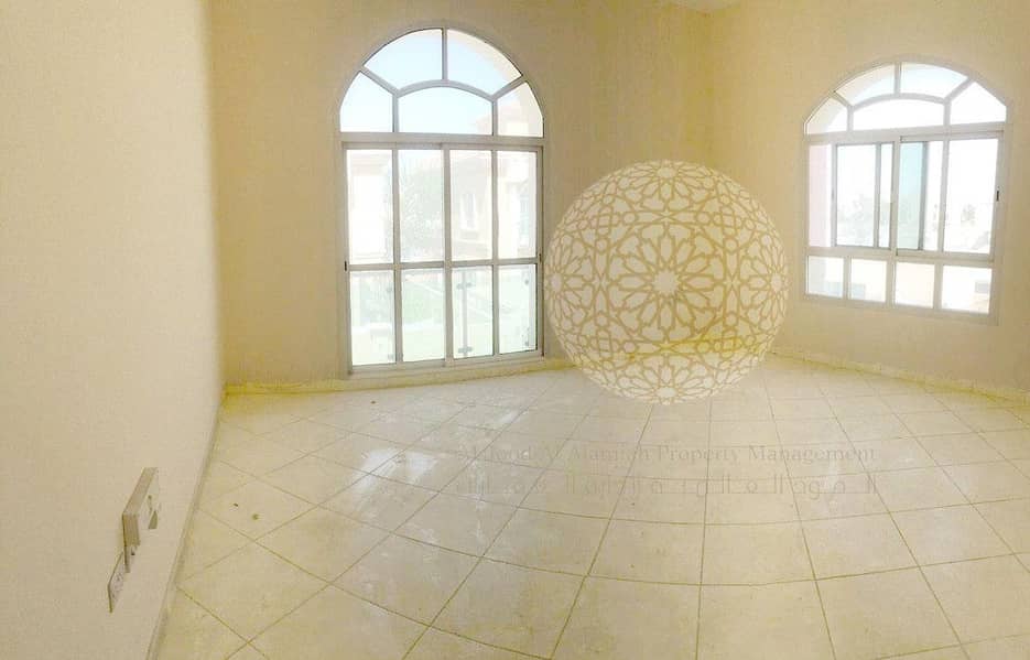 13 BEAUTIFUL 6 BEDROOM COMPOUND VILLA WITH MAID ROOM FOR RENT IN KHALIFA CITY A