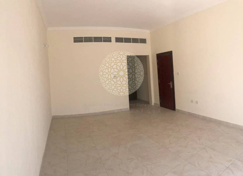 11 AMAZING 6 BEDROOM SEMI INDEPENDENT VILLA WITH MAID ROOM FOR RENT IN KHALIFA CITY A