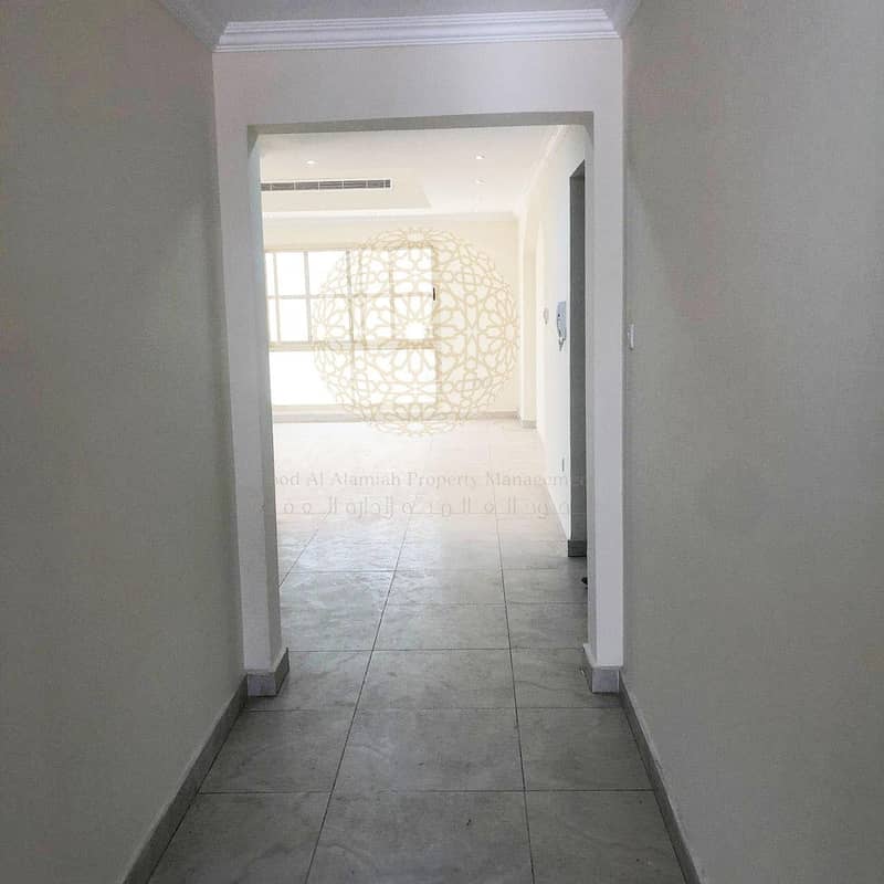 15 AMAZING 6 BEDROOM SEMI INDEPENDENT VILLA WITH MAID ROOM FOR RENT IN KHALIFA CITY A
