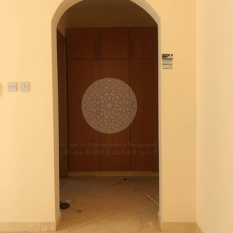 23 BEAUTIFUL 6 BEDROOM COMPOUND VILLA WITH MAID ROOM FOR RENT IN KHALIFA CITY A