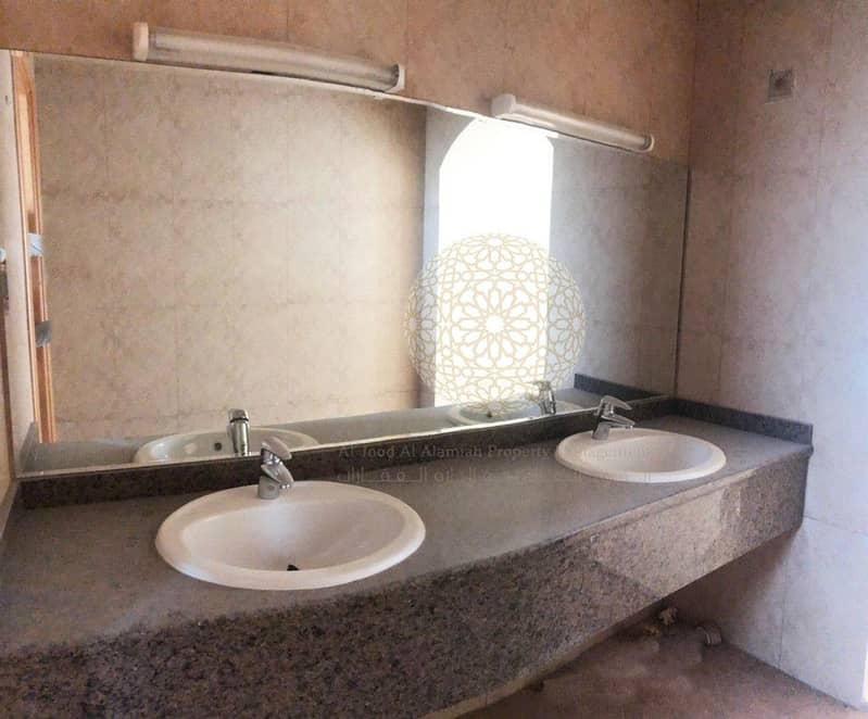 27 BEAUTIFUL 6 BEDROOM COMPOUND VILLA WITH MAID ROOM FOR RENT IN KHALIFA CITY A