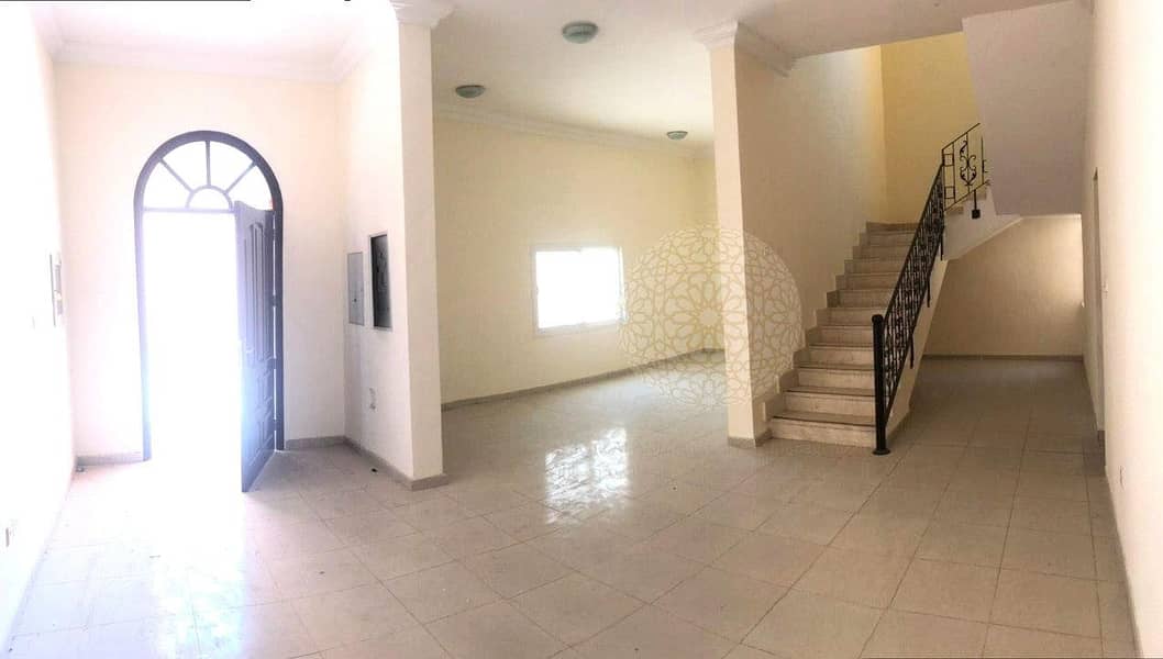 6 SWEET AND BRIGHT 4 BEDROOM COMPOUND VILLA WITH MAJLIS AND MAID ROOM FOR RENT IN KHALIFA CITY A