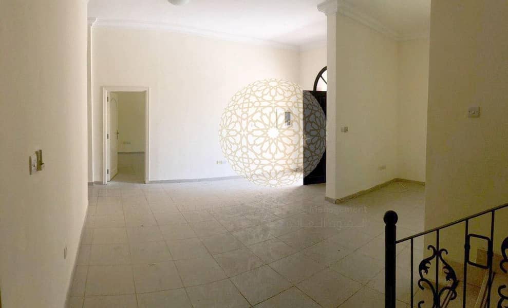 8 SWEET AND BRIGHT 4 BEDROOM COMPOUND VILLA WITH MAJLIS AND MAID ROOM FOR RENT IN KHALIFA CITY A