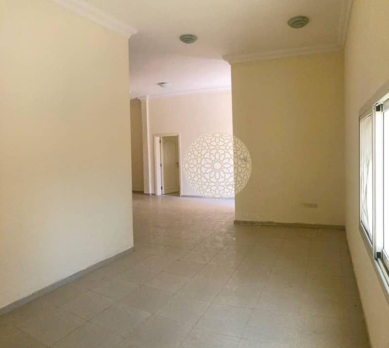 13 SWEET AND BRIGHT 4 BEDROOM COMPOUND VILLA WITH MAJLIS AND MAID ROOM FOR RENT IN KHALIFA CITY A