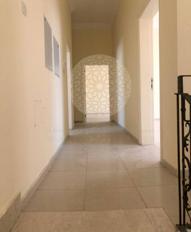 14 SWEET AND BRIGHT 4 BEDROOM COMPOUND VILLA WITH MAJLIS AND MAID ROOM FOR RENT IN KHALIFA CITY A