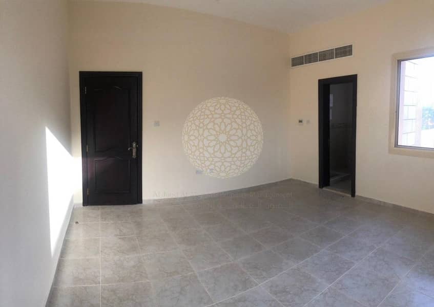 12 CHARMING 6 BEDROOM COMPOUND VILLA(2 villa compounding)WITH MAID ROOM FOR RENT IN SHAKHBOUT CITY
